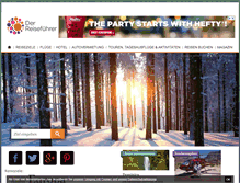 Tablet Screenshot of derreisefuehrer.com